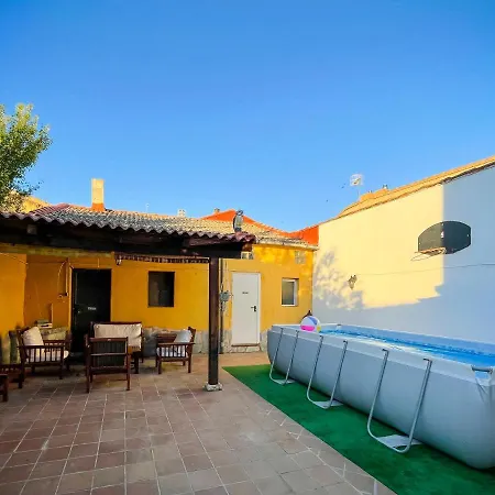 Casa El Arrabal, Casa Con Chimenea, Piscina Y Patio 펜션 *